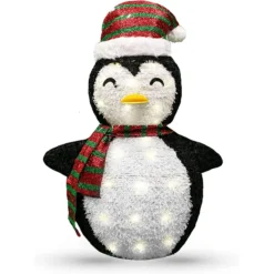 100 LED Collapsible Outdoor Christmas Decoration 3ft