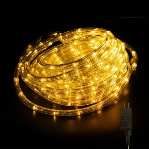240 LED Warm White Led Rope Lights Strip Lights 33ft