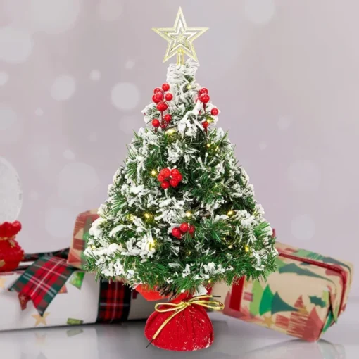 Prelit LED Artificial Mini Christmas Tree