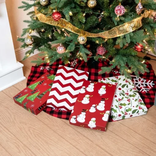 12pcs Christmas Shirt Boxes With Lid